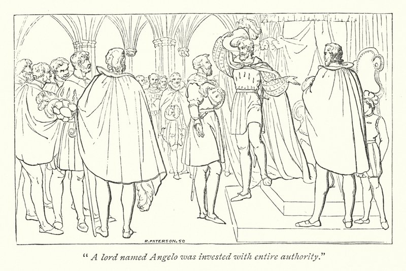 Misura per misura di Shakespeare; Angelo investito dell
