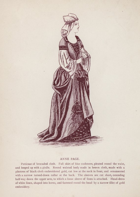 Le allegre comari di Windsor di Shakespeare: Anna Page da English School