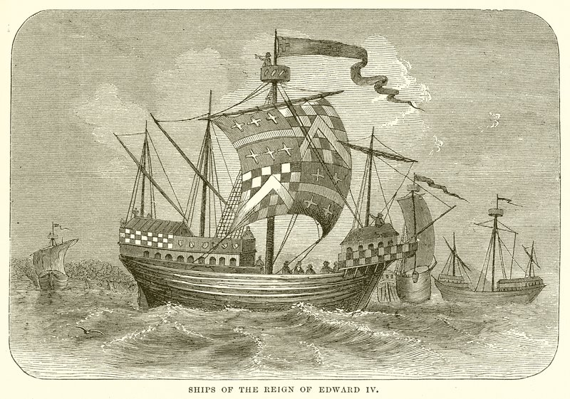 Nave del regno di Edoardo IV da English School