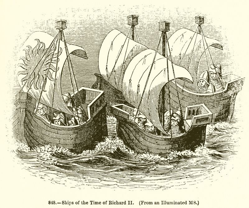 Nave del tempo di Riccardo II da English School