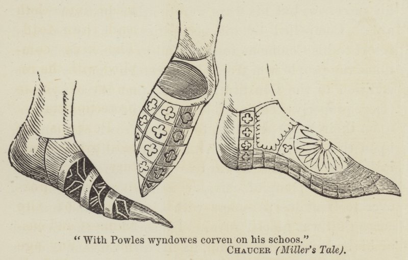 Scarpe (incisione) da English School