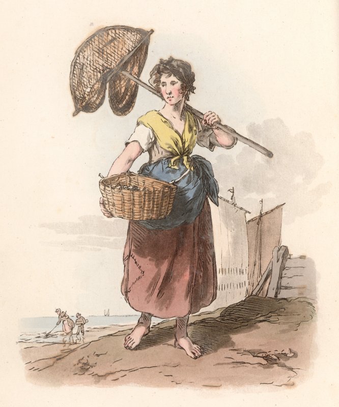 Pescatore di gamberi da English School