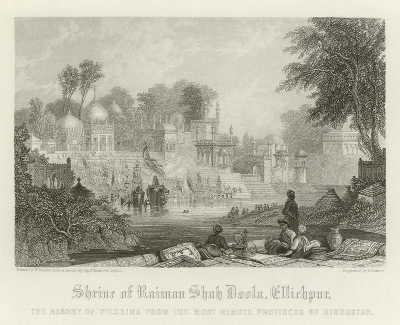 Santuario di Raiman Shah Doola, Ellichpur, India da English School