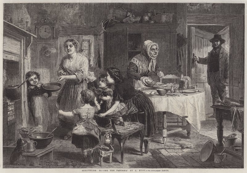 Martedì grasso, lanciare il pancake da English School