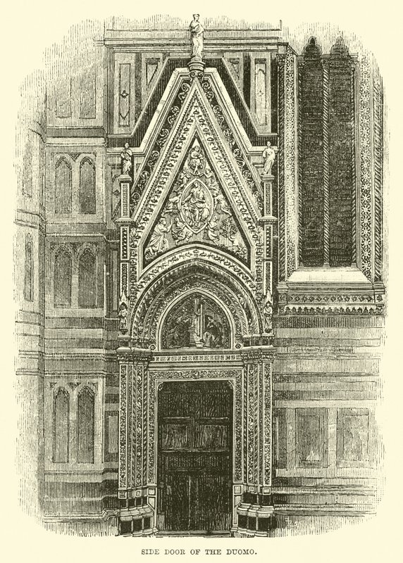 Porta laterale del Duomo da English School