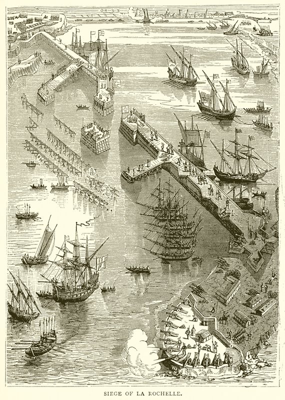 Assedio di La Rochelle da English School