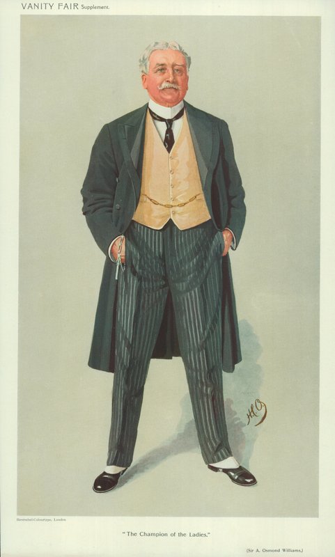 Sir A Osmond Williams, Il campione delle signore, 1 dicembre 1909 da English School