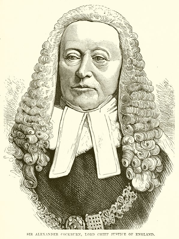 Sir Alexander Cockburn, Lord Chief Justice d