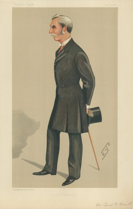 Sir Cecil Clementi Smith, Colonie dello Stretto, 23 gennaio 1892 da English School