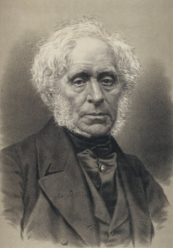Sir David Brewster, Ritratto (incisione) da English School