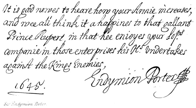 Sir Endymion Porter da English School