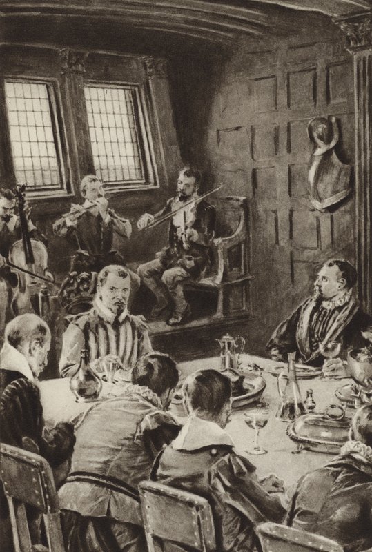 Sir Francis Drake, che cena sulla Golden Hind al suono dei violini da English School
