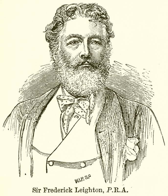 Sir Frederick Leighton, P. R. A da English School