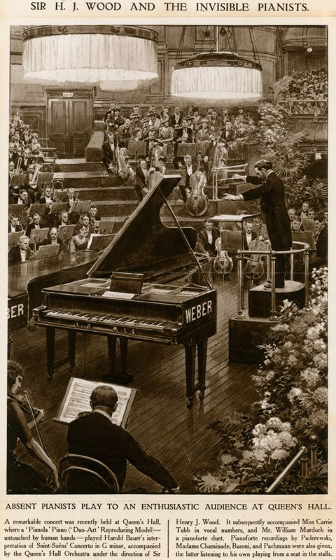 Sir Henry Wood e i pianisti invisibili da English School