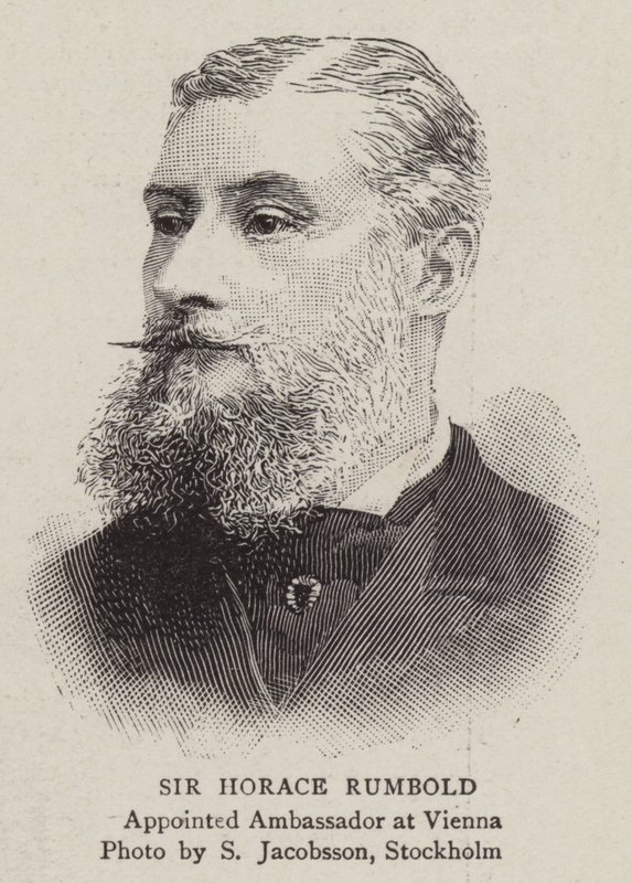 Sir Horace Rumbold (incisione) da English School