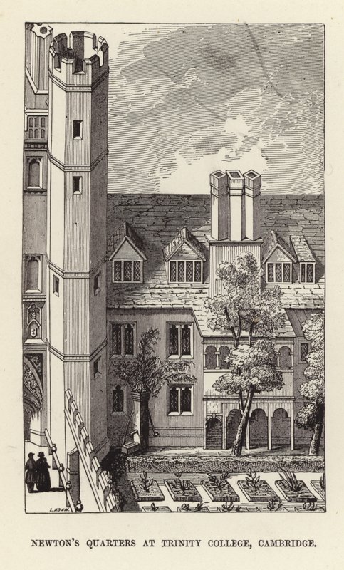 Alloggi di Sir Isaac Newton al Trinity College, Cambridge da English School