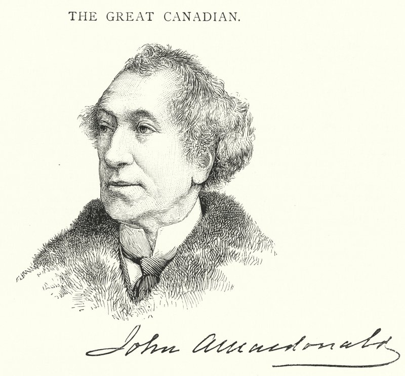 Sir John Alexander Macdonald da English School