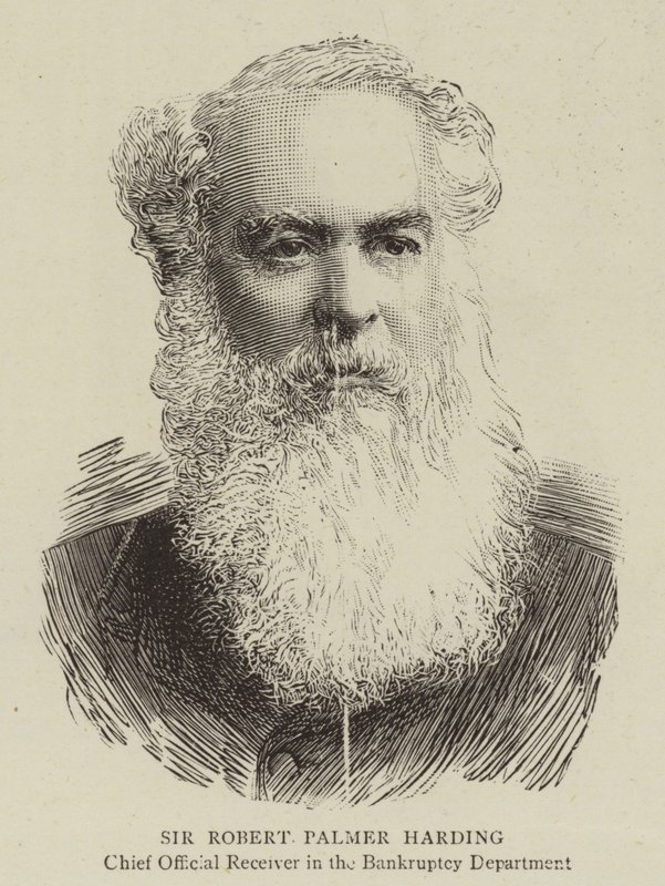 Sir Robert Palmer Harding (incisione) da English School