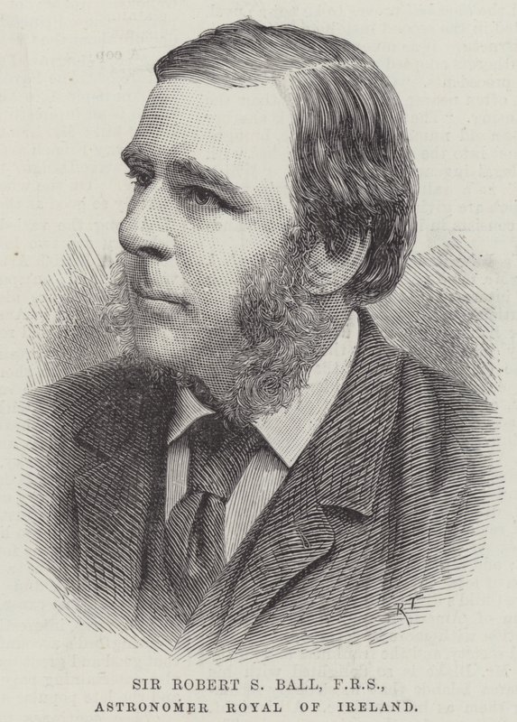 Sir Robert S Ball, FRS, astronomo reale d