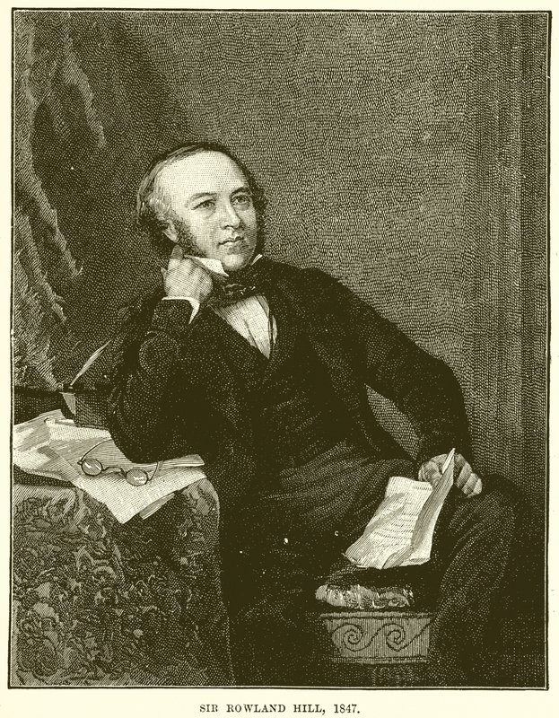 Sir Rowland Hill, 1847 da English School