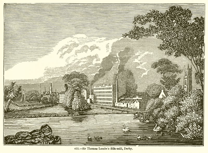 Mulino di seta di Sir Thomas Lombe, Derby da English School