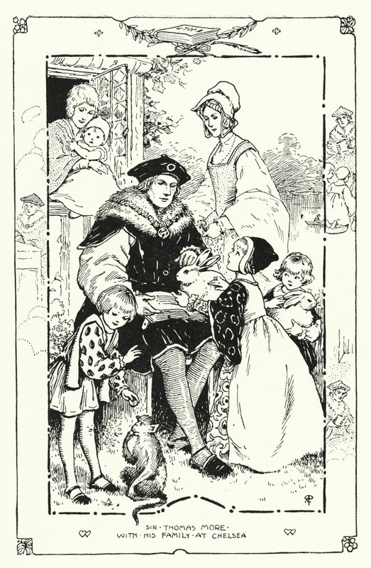 Sir Thomas More con la sua Famiglia a Chelsea da English School