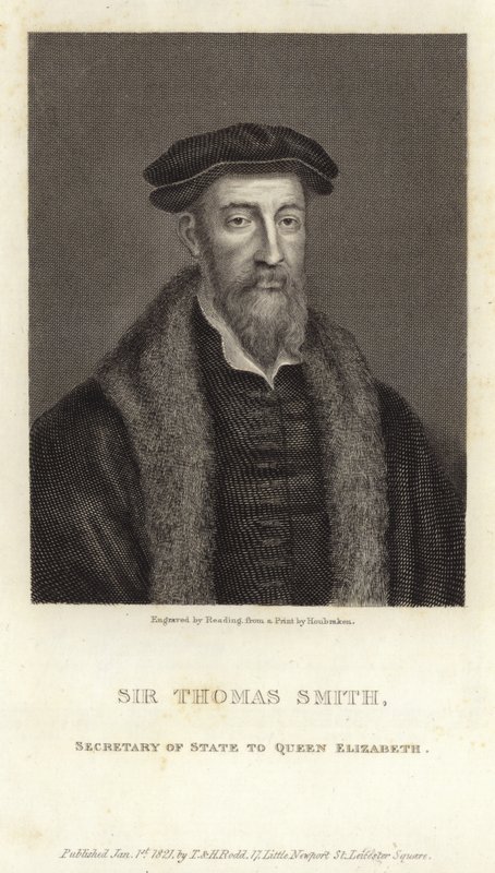 Sir Thomas Smith, studioso, diplomatico e politico inglese da English School