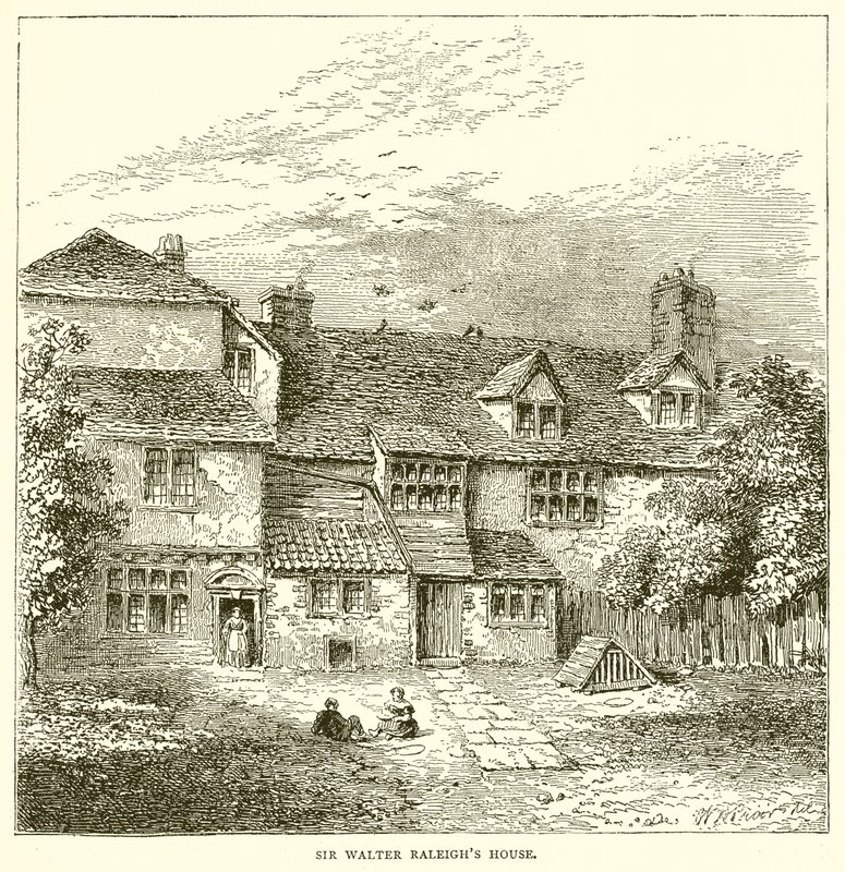 La casa di Sir Walter Raleigh da English School