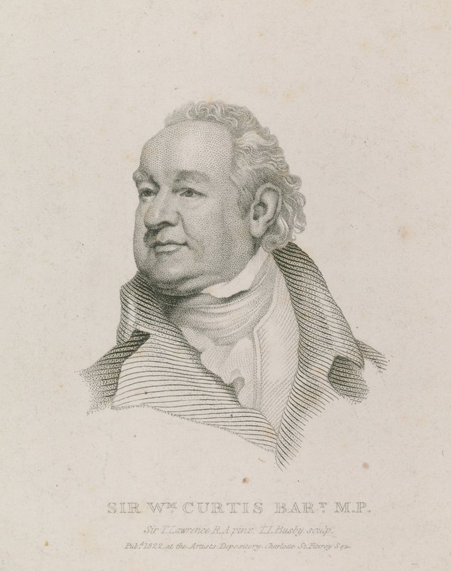 Sir William Curtis, sindaco di Londra da English School