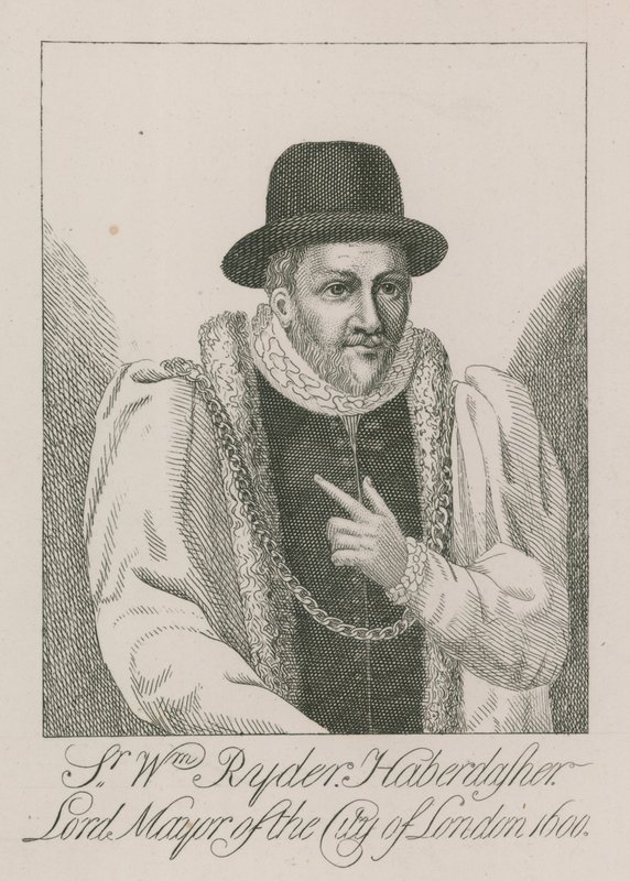 Sir William Ryder, merciaio, sindaco di Londra, 1600 da English School