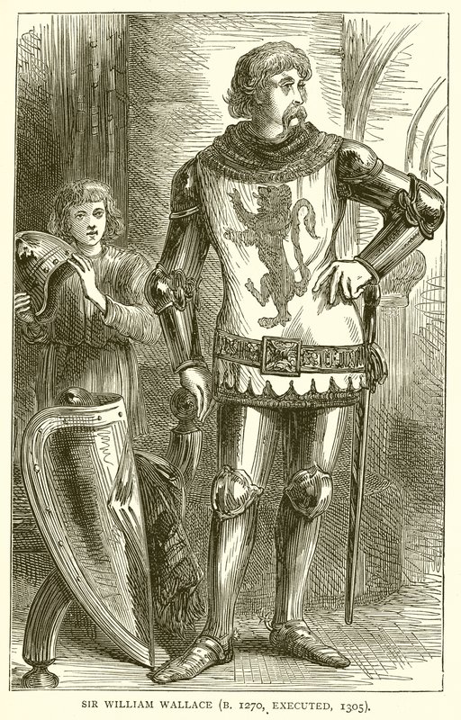 Sir William Wallace (nato 1270, giustiziato 1305) da English School