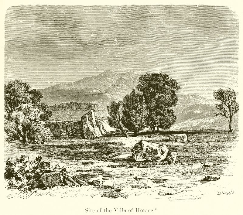 Sito della villa di Orazio da English School