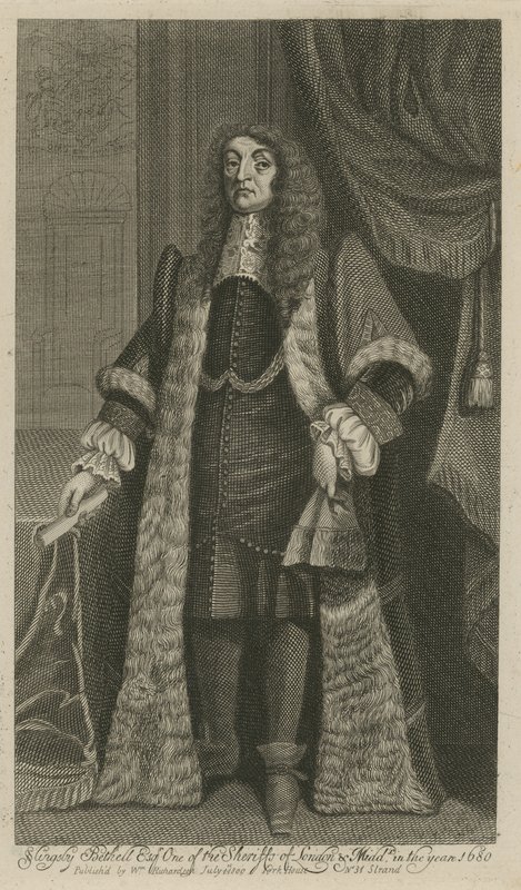 Slingsby Bethell, sceriffo di Londra e Middlesex nel 1680 da English School