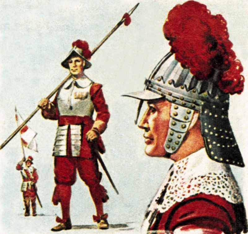 Soldati della Honourable Artillery Company da English School