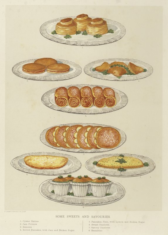 Alcuni dolci e salati da English School