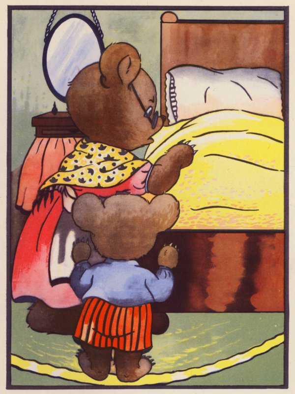 "Qualcuno ha dormito nel mio letto!" da English School