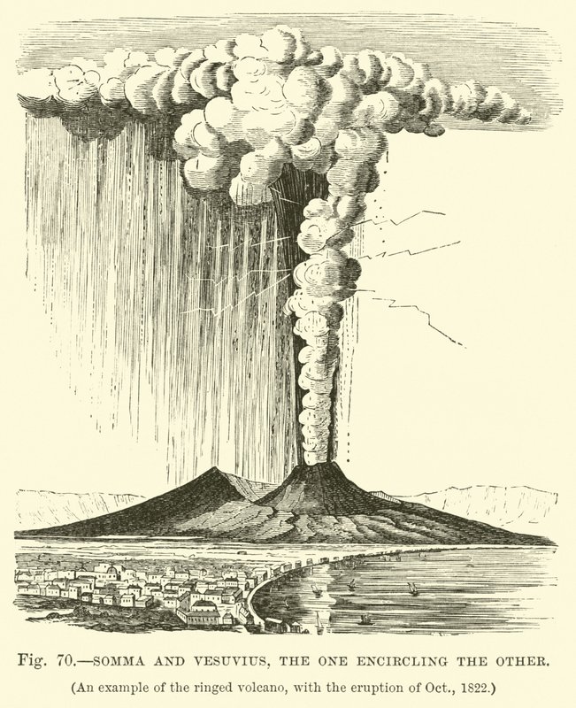 Somma e Vesuvio, uno che circonda l