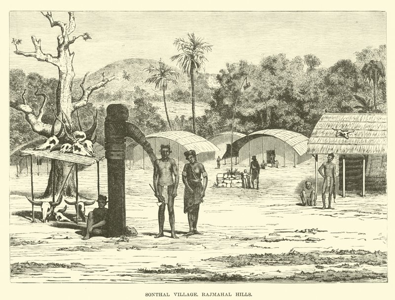 Villaggio Sonthal, Colline di Rajmahal da English School