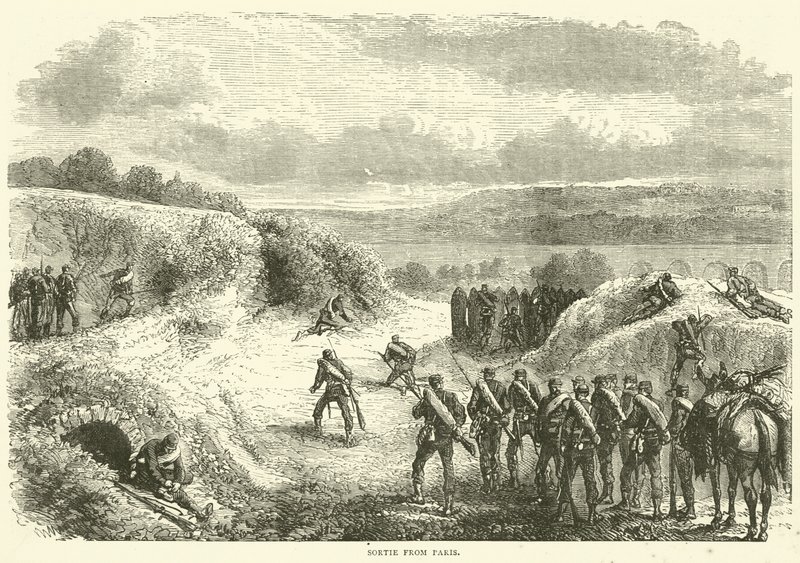 Sortita da Parigi, ottobre 1870 da English School