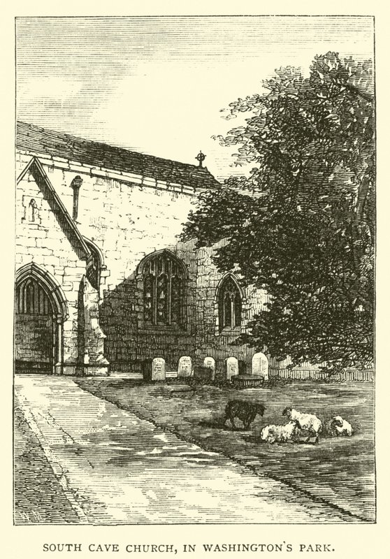 Chiesa di South Cave, nel Parco dei Washington da English School