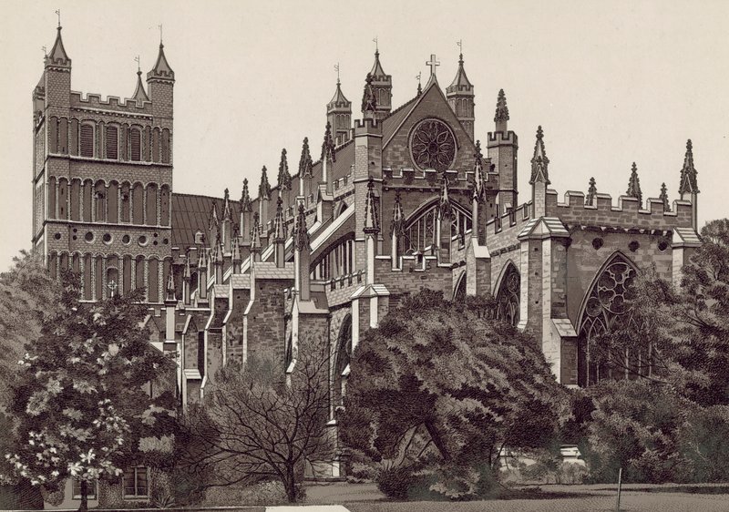 Sud-est, Cattedrale di Exeter da English School
