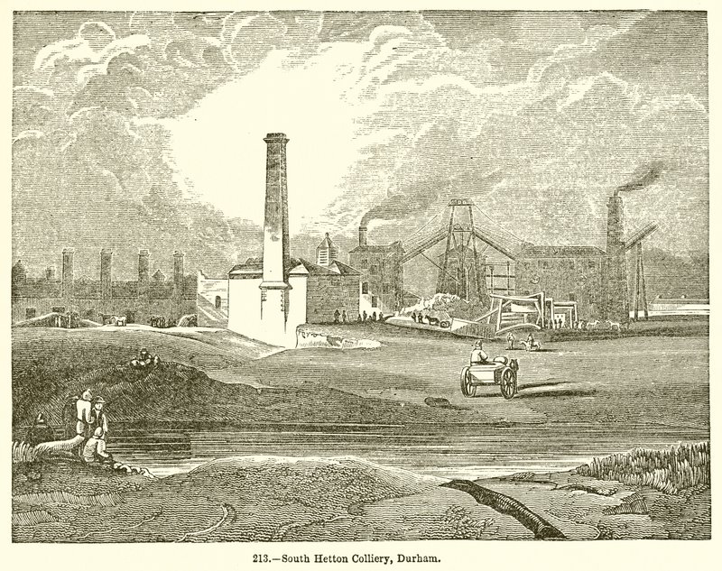 Miniera di South Hetton, Durham da English School