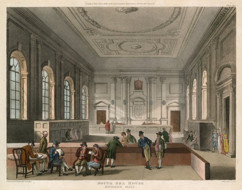 South Sea House, Londra, sala divisa da English School