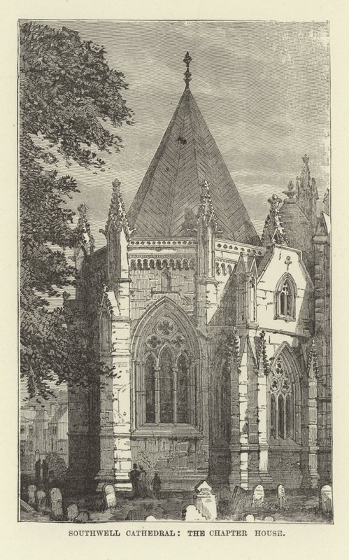 Cattedrale di Southwell, sala capitolare da English School