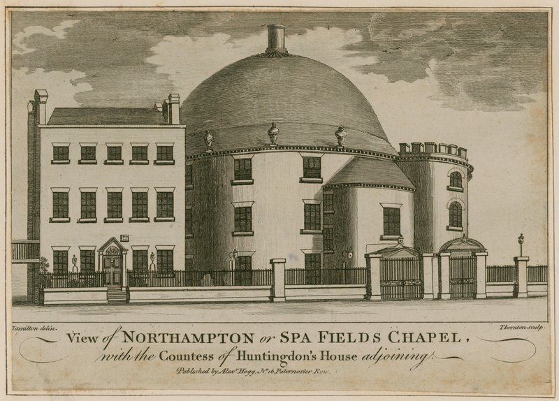 Cappella di Spa Fields, Clerkenwell da English School