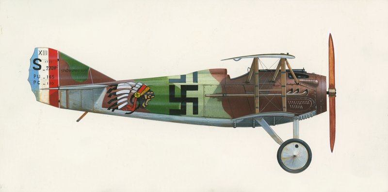 Spad S XIII da English School