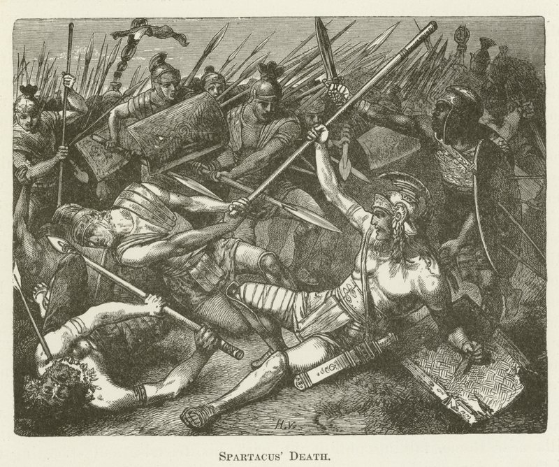 La morte di Spartaco da English School