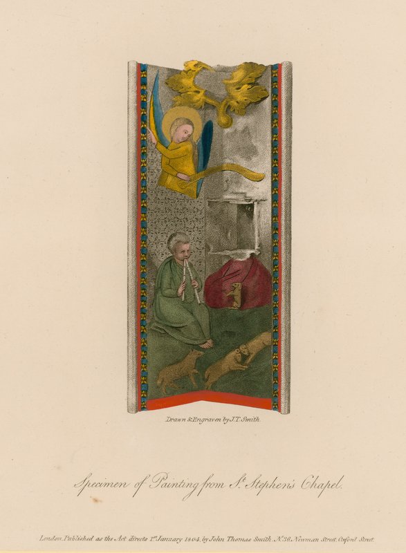 Esemplari di pittura dalla Cappella di San Stefano da English School