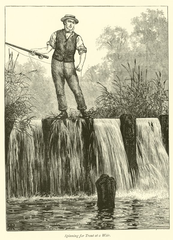 Pesca alla Trota a una Diga da English School
