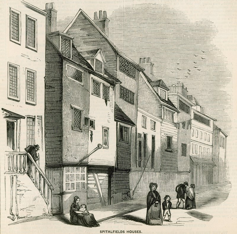 Case di Spitalfields da English School